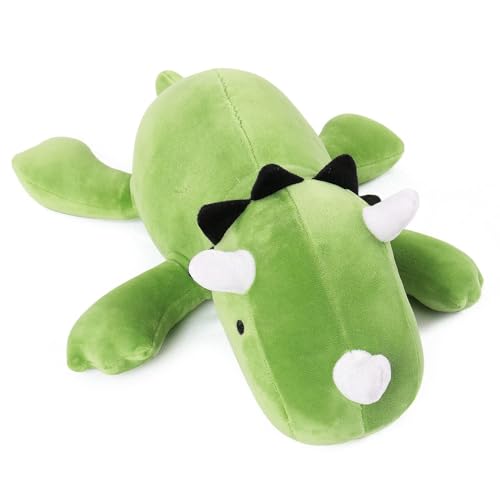 Weighted Dino Plush, 24" 3.5 lbs Stuffed Weighted Plush Animal Dino Throws Pillow