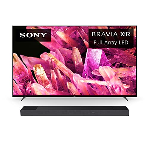 Sony 75 Inch 4K Ultra HD TV X90K Series: BRAVIA XR Full Array LED Smart Google TV, XR75X90K- 2022 Model w_HT-A7000 7.1.2ch 500W Dolby Atmos Sound Bar Surround Sound Home Theater