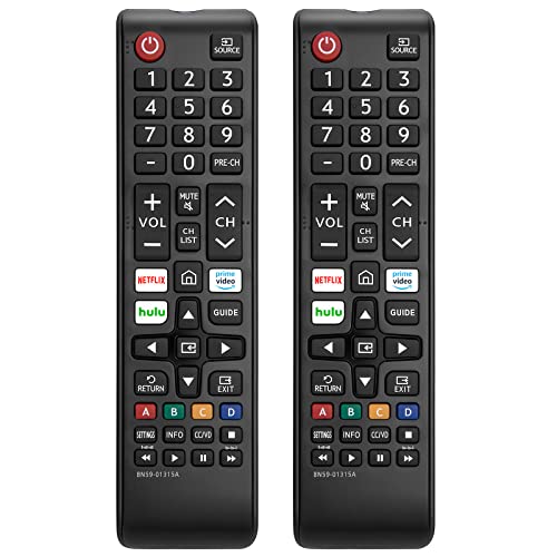 【Pack of 2】 New Universal Remote for All Samsung TV Remote, Replacement Compatible for All Samsung Smart TV, LED, LCD, HDTV, 3D, Series TV