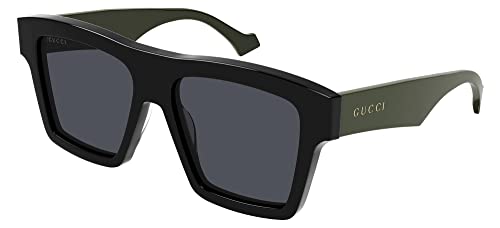 Gucci GG0962S 009 Black_Grey Rectangular 55mm Men