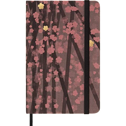 Moleskine Limited Edition Sakura Notebook, Hard Cover, Pocket (3.5" x 5.5"), Ruled_Lined, Floral, 176 Pages