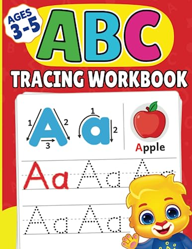 ABC Tracing Workbook: A-Z Alphabet Letter Tracing Activities for Capital and Small Letters | Alphabet Handwriting Practice Workbook | Learn to Write and Trace Book for Kindergarten and Kids Ages 3-5