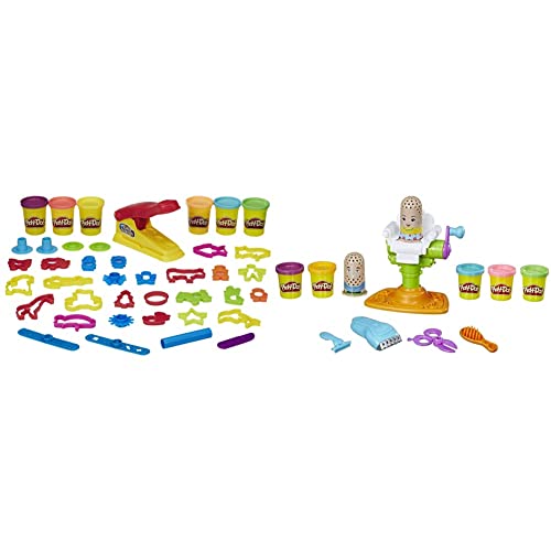 Play-Doh Fun Factory Deluxe Set (Amazon Exclusive) & Buzz 