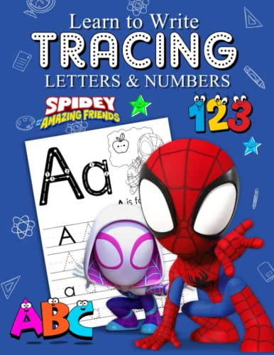 Letters and Numbers Tracing Book for Kids: Workbook for Preschool, Kindergarten, and Kids Ages 3-5