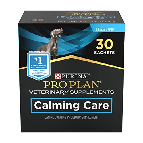 Purina Pro Plan Veterinary Supplements Calming Care - Calming Dog Supplements - 30 Ct. Box (Pack of 1)