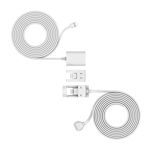 Ring Indoor_Outdoor Power Adapter (USB-C) for Stick Up Cam Pro, Spotlight Cam Plus, Spotlight Cam Pro - White