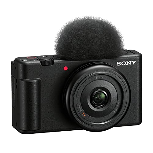 Sony ZV-1F Vlog Camera for Content Creators and Vloggers Black