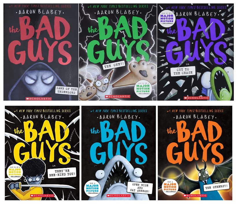 Bad Guys 6 Books Set 11-16