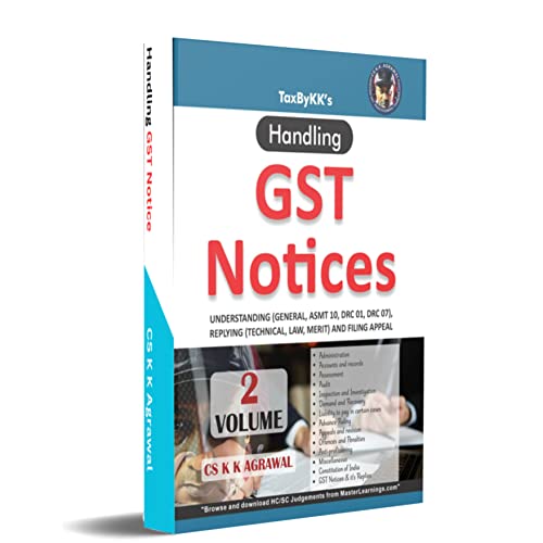 Handling GST Notices alongwith GST replies by CS Kaushal Kumar Agrawal (General Notices, ASMT, GST SCN. Understand technical, law and merit of notices