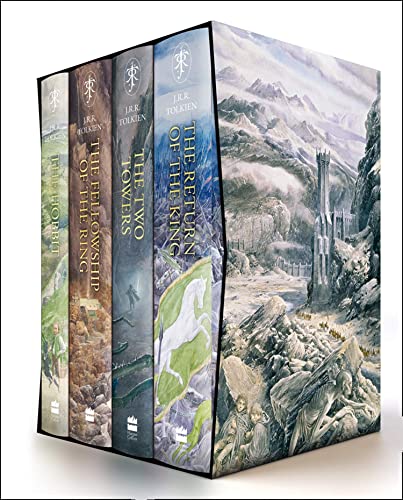 Illustrated The Hobbit & The Lord of the Rings Boxed Set...