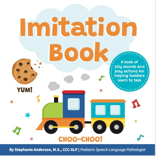 Imitation Book: Fun & Interactive Toddler Language Development Board Book