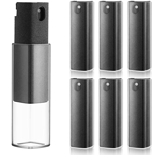 LOYIM 6 Pcs Screen Cleaner Tool Touchscreen Mist Cleaner Empty Screen Cleaner Spray Bottle Portable Mini Cleaner Spray for Phones Laptop Tablet Screens Computer Cleaner Accessory (Dark Grey)