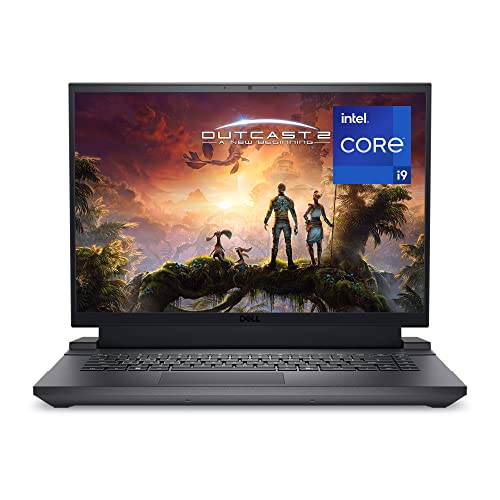 Dell G16 7630 Gaming Laptop - 16-inch (2560 x 1600) QHD+ 165Hz 3ms Display, Intel Core i9-13900HX, 16GB DDR5 RAM, 1TB SSD, NVIDIA GeForce RTX 4070 8GB GDDR6, Windows 11 Home - Metallic Nightshade