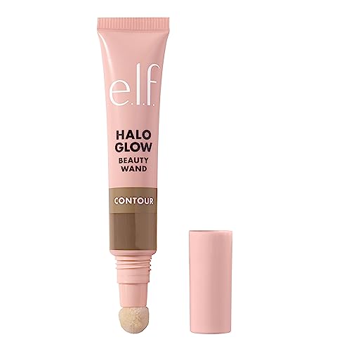 e.l.f. Halo Glow Contour Beauty Wand, Liquid Contour Wand For A Naturally Sculpted Look, Buildable Formula, Vegan & Cruelty-free, Fair_Light