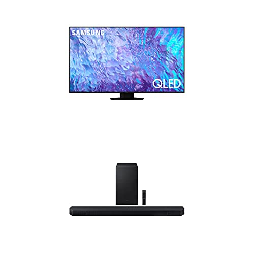 SAMSUNG 98-Inch Class QLED 4K Q80C Series Quantum HDR+, Smart TV with Alexa Built-in (QN98Q80C, 2023 Model) w_HW-Q700C 3.1.2ch Soundbar