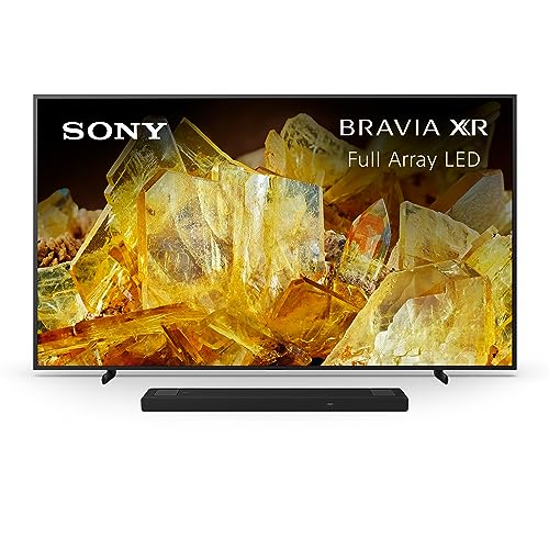 Sony 98 Inch BRAVIA XR X90L Full Array LED 4K HDR Google TV HT-A7000 7.1.2ch Dolby Atmos Sound Bar