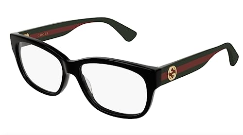 Gucci GG0278O Rectangular shape Eyeglasses + Bundle with eSHADES Luxury Eyewear Kit