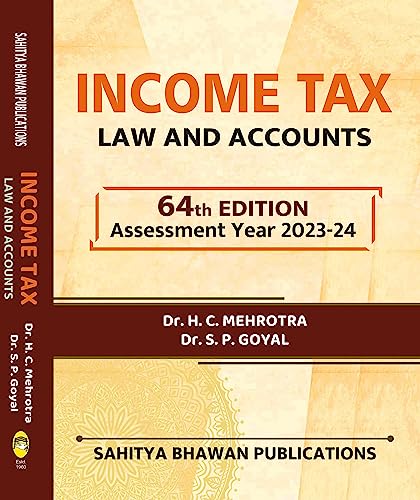 Income Tax Law & Accounts For B.Com | Income Tax Act | A.Y. 2023-24 | 2023 Edition