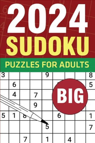 BIG Sudoku Puzzles Book for Adults (Eye-Friendly Extra Large Print): Easy to Hard Book for Seniors & Teens With Solution