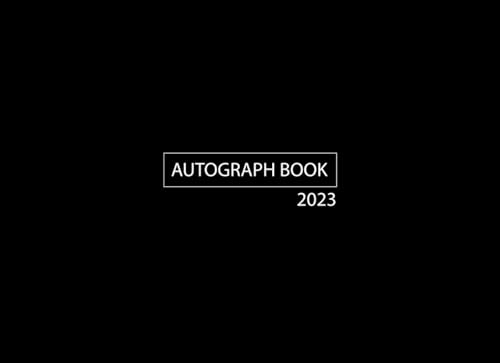 Autograph Book 2023: for Unforgettable Vacation Trips, Fun-filled Encounters, and Cherished Signatures from Characters, Celebrities and Loved Ones In Theme Park Adventures for Kids, Boys and Girls