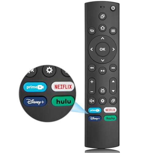 Replacement Remote for All Insignia_Toshiba_Pioneer Smart TVs