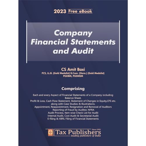 COMPANY FINANCIAL STATEMENTS AND AUDIT (2023) by TAX PUBLISHERS