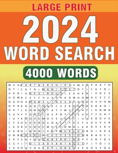 4000 Giant Book of Word Search For Adults (200 Themed Puzzles): Wordsearches Puzzle Books for Seniors, Teens to Have Fun and Relax