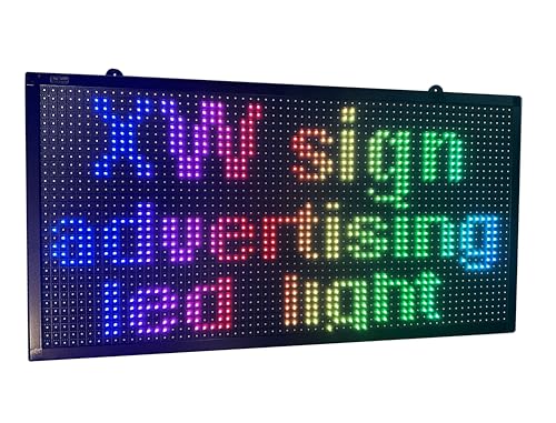 LED color scrolling SIGN 27" x 14", perfect tool for advertising, message board programmable for indoor and outdoor use