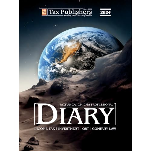 TAXPUB CA, CS, CMA, PROFESSIONAL DIARY (2024) by TAX PUBLISHERS