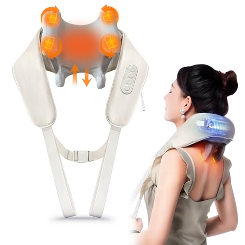 Prime Deals Today 2024,Birthday Gifts for Women - Neck Massager,Lightning Deals of Today Prime,Gifts for Women_Men,Neck Massager for Pain Relief Deep Tissue