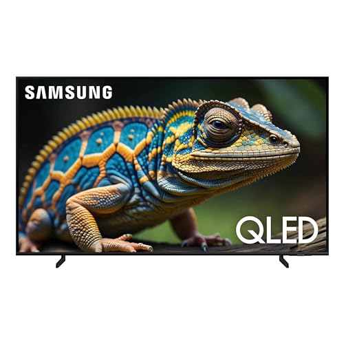 SAMSUNG 50-Inch Class QLED 4K Q60D Series Quantum HDR Smart TV w_Object Tracking Sound Lite, Motion Xcelerator, Slim Design, Gaming Hub, Alexa Built-in (QN50Q60D, 2024 Model)