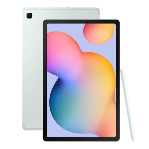 SAMSUNG Galaxy Tab S6 Lite (2024) 10.4" 64GB WiFi Android Tablet w_ S Pen Included, Gaming Ready, Long Battery Life, Slim Metal Design, DeX, AKG Dual Speakers, US Version, Mint, Amazon Exclusive