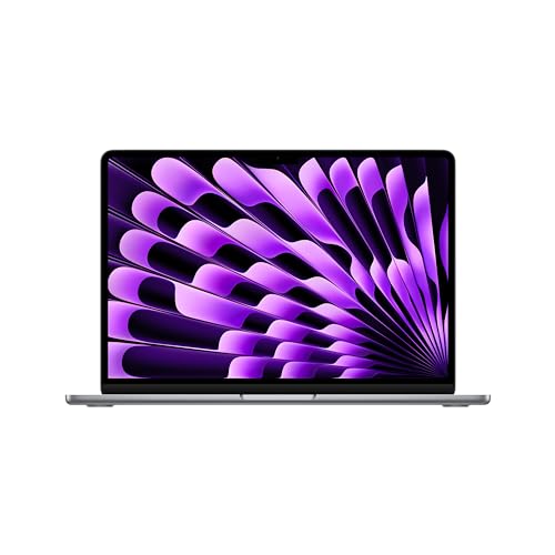 Apple 2024 MacBook Air 13-inch Laptop with M3 chip: 13.6-inch Liquid Retina Display, 8GB Unified Memory, 256GB SSD Storage, Backlit Keyboard, 1080p FaceTime HD Camera, Touch ID; Space Gray