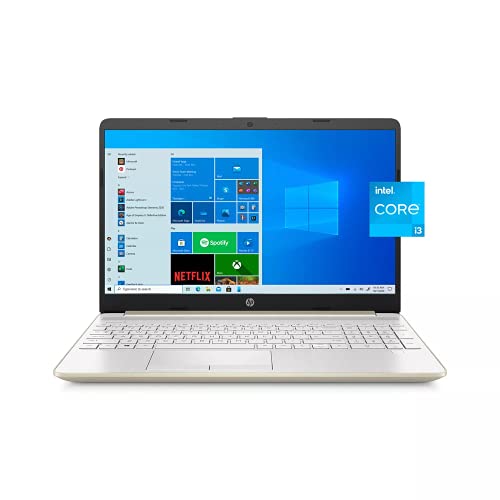 HP 2024 15.6" FHD Laptop PC Intel 11th 4-Core i5-1135G7 64GB DDR4 RAM 2TB NVMe SSD Intel Iris Xe Graphics Webcam HDMI WiFi AC RJ45 BT USB-C Backlit Keyboard Gold Windows 10 w_RE Accessories