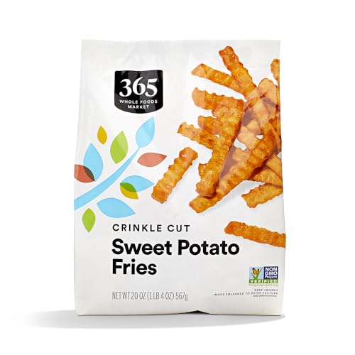 365 by Whole Foods Market, Fries Sweet Potato Crinkle Cut, 20 Ounce