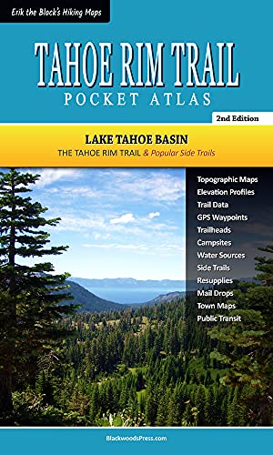 Tahoe Rim Trail Pocket Atlas